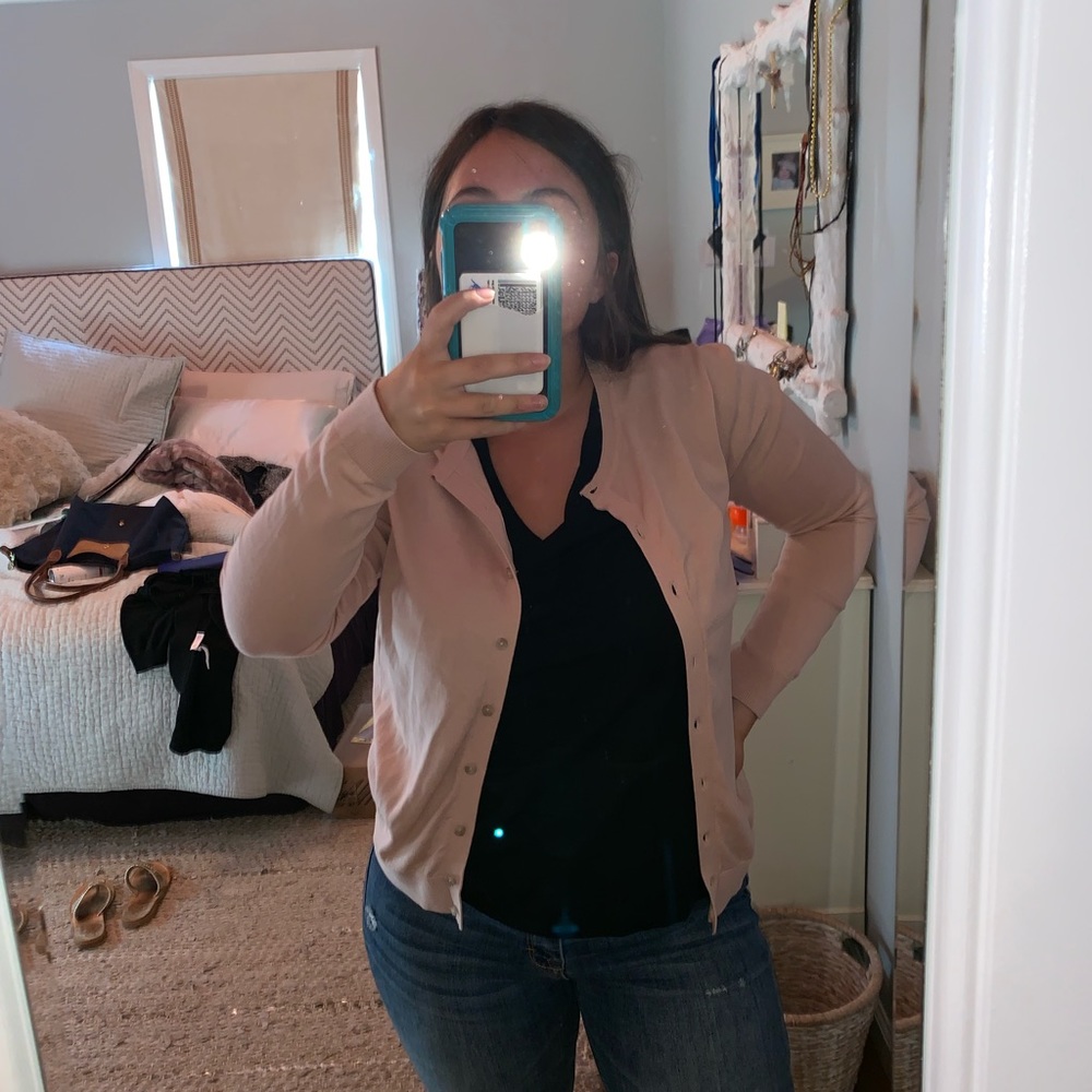 Blush cardigan